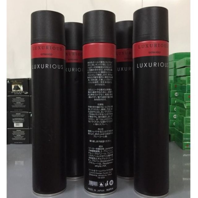 Gôm xịt tóc luxury 420ml