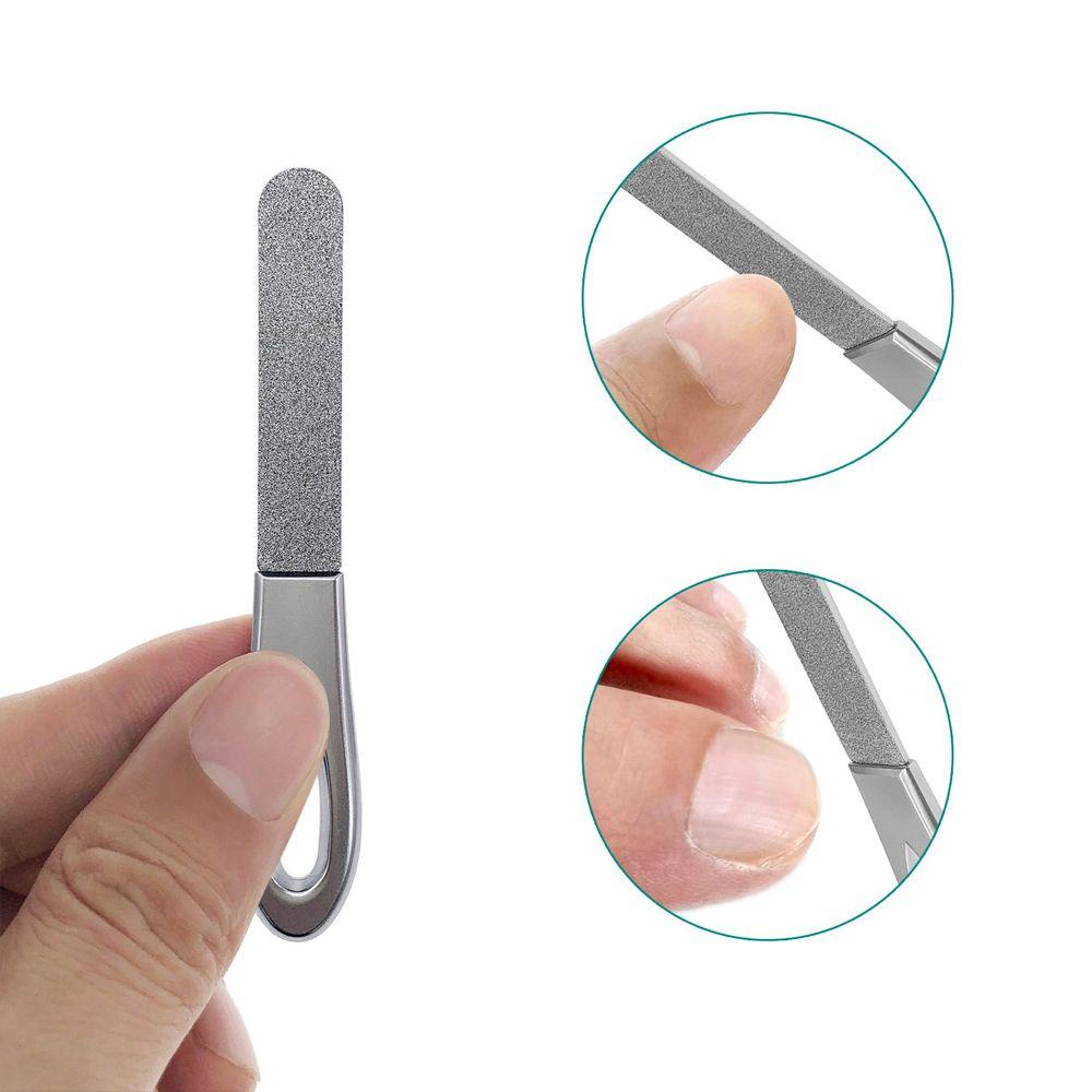 Dụng Cụ Dũa Móng Tay Bằng Thép Không Gỉ Chuyên Dụng Cho Salon