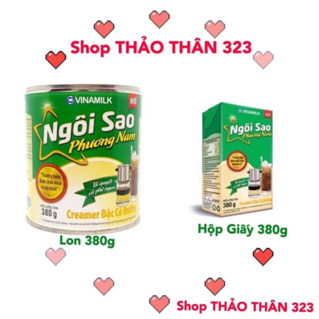 Sữa Đặc Ngôi Sao Phương Nam 380g