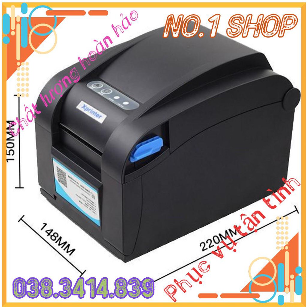 Máy in mã vạch, tem cao cấp Xprinter 350B