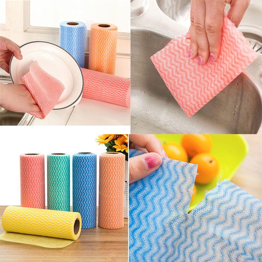 Nickolas Khăn Lau Bếp Dùng Một Lần Năm Màu Sắc Tiện Dụng