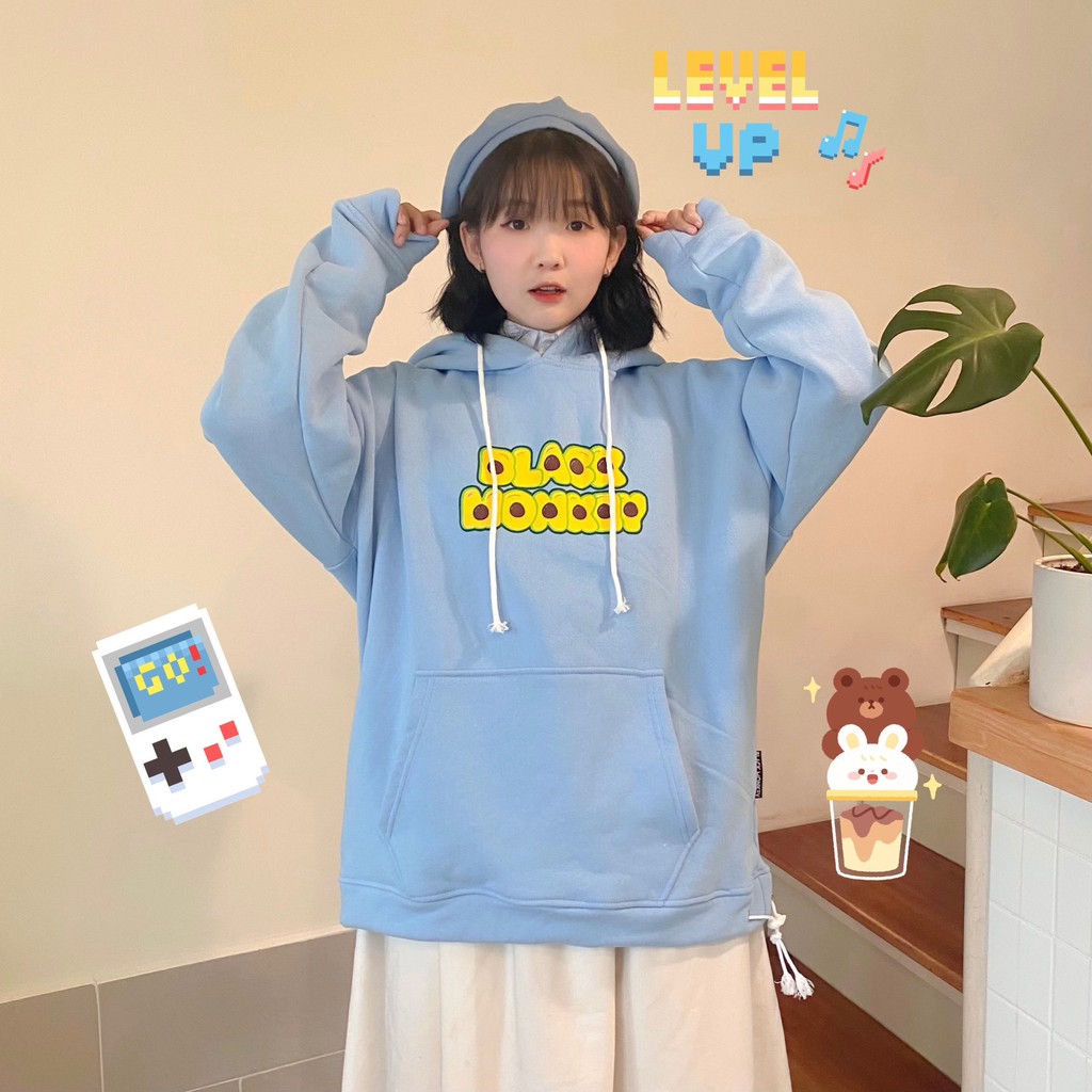 [TẶNG TÚI TOTE] Áo Hoodie Bơ Black Monkey - Timber: The Lover Màu Xanh Dương | BigBuy360 - bigbuy360.vn