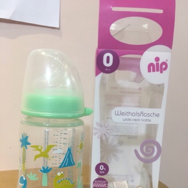 [ HÀNG ĐỨC] Bình sữa Nip cổ rộng 260ml