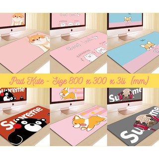 [FREESHIP - CLIP THẬT] Miếng Lót Chuột, Pad chuột, Bàn di chuột DỄ THƯƠNG gaming văn phòng full size 800 x 300 x 3 (mm)