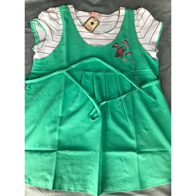 ÁO BẦU VOAN HAI LỚP