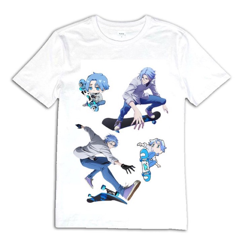 Áo Hasegawa Langa SK8vô cực/ Áo in hình Anime SK8 The Infility
