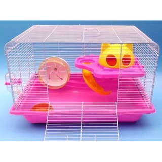 Lồng hamster mèo lớn 2 tầng