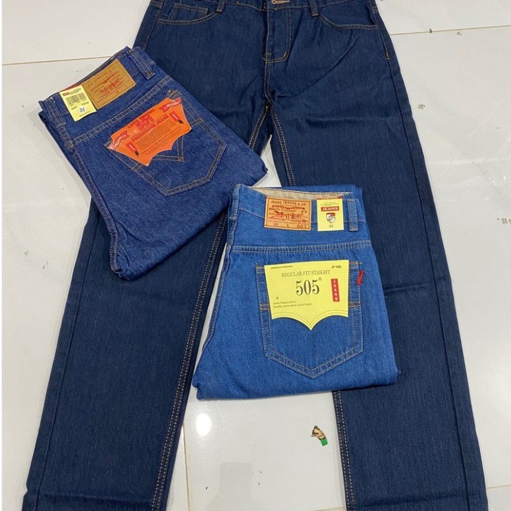 Quần Jean Nam Chất Bò Cao Cấp _ Quần Bò Jean Dài Co Giãn | BigBuy360 - bigbuy360.vn