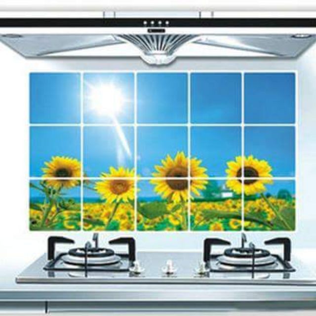 [XK][FREESHIP-150K] MIẾNG DÁN TƯỜNG CÁCH NHIỆT NHÀ BẾP (75*45CM) [HCM]