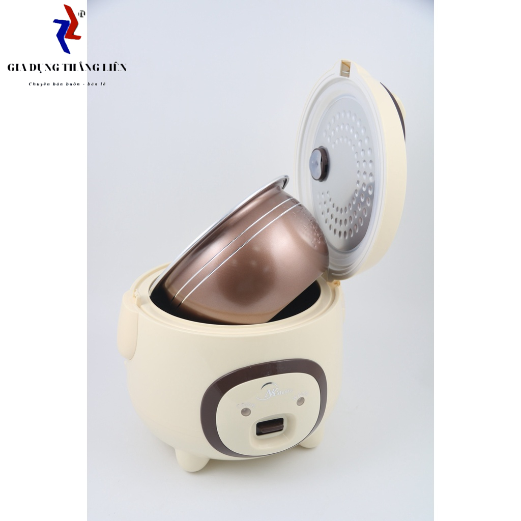 Nồi Cơm Điện NK MEDIA NC 1279 1.2L , Nồi Cơm Điện đa năng , Nồi cơm điện chống dính hình con lợn đáng yêu model 2022