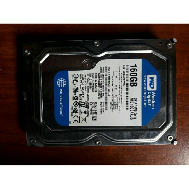 Ổ cứng HDD 160GB mới cho PC