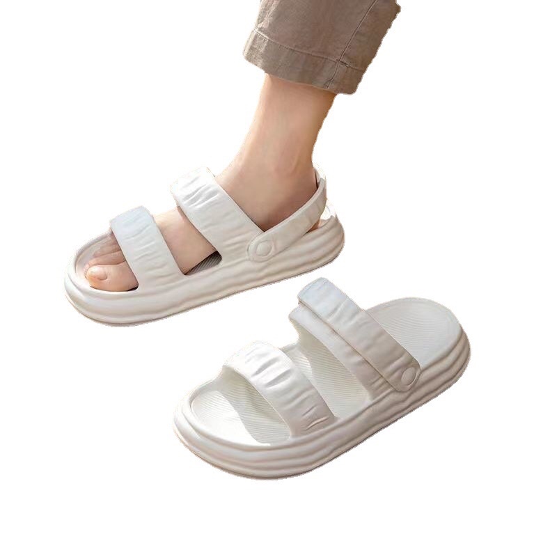 Dép Sandal Nữ 2 Quai Ngang Eva Siêu Nhẹ Mới