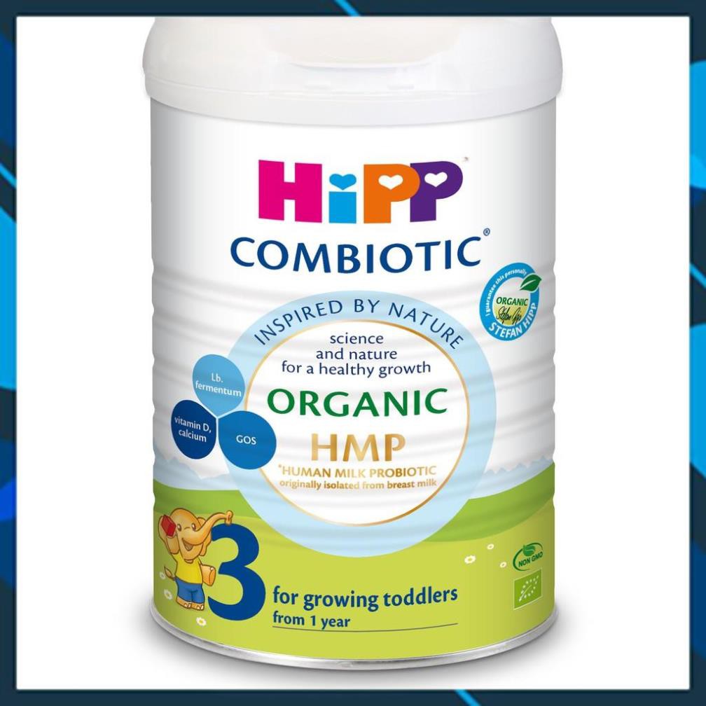 Sữa bột dinh dưỡng HiPP 3 Junior Combiotic Organic 800g dành cho trẻ từ 12 tháng tuổi