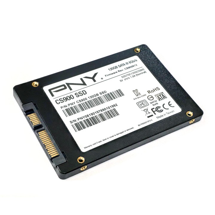 Ổ cứng SSD 2.5 inch SATA PNY CS900 120GB - bảo hành 3 năm - SD122