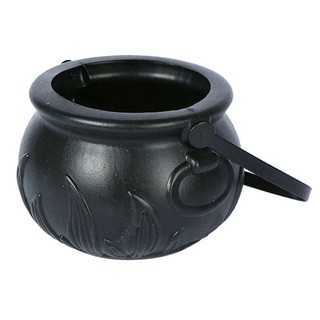 💥FOLLOW TẶNG 3K💥HÀNG CÓ SẴN💥 Vạc Phù Thủy Có Quai xách đựng kẹo Hũ nồi Halloween họa tiết ấm đun nước có tay cầm 001523