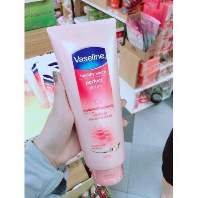 Sữa dưỡng thể trắng da Vaseline 10x body lotion 320ml