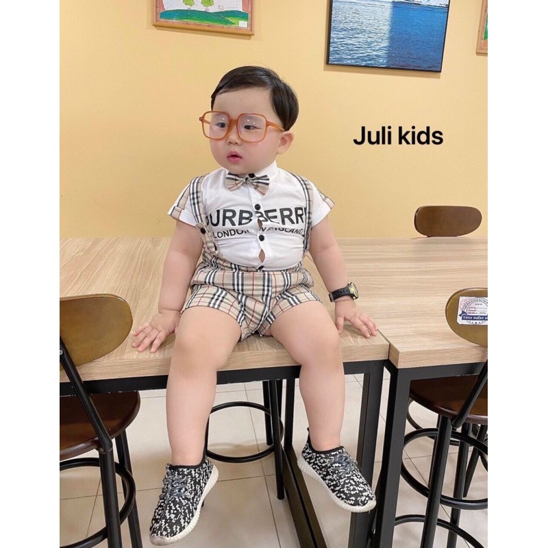 sét áo + quần dây kẻ cho bé
