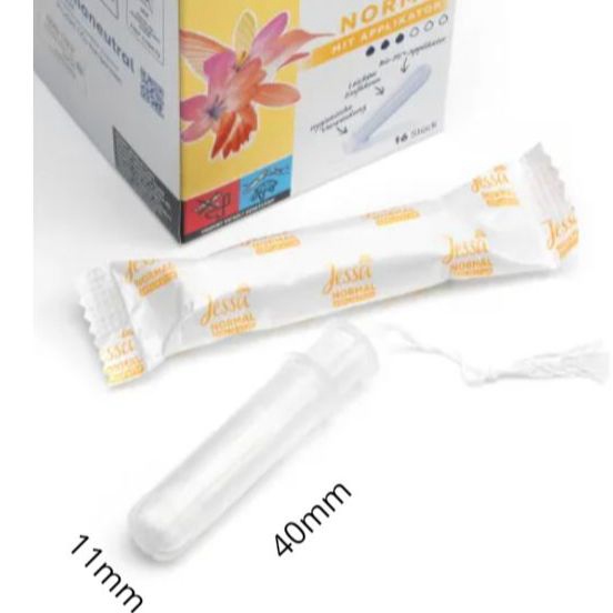 Tampon Jessa Đức có cần đẩy băng vệ sinh siêu thấm, đủ size, 16 miếng - Hàng nội địa Đức có bill