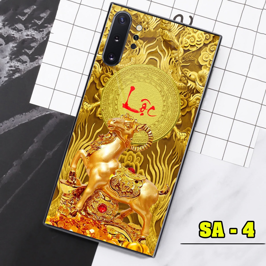 Ốp lưng kính in 3D dành cho điện thoại Samsung Note 10 - Note 10 Plus - Note 10+ in hình 12 con giáp tài lộc
