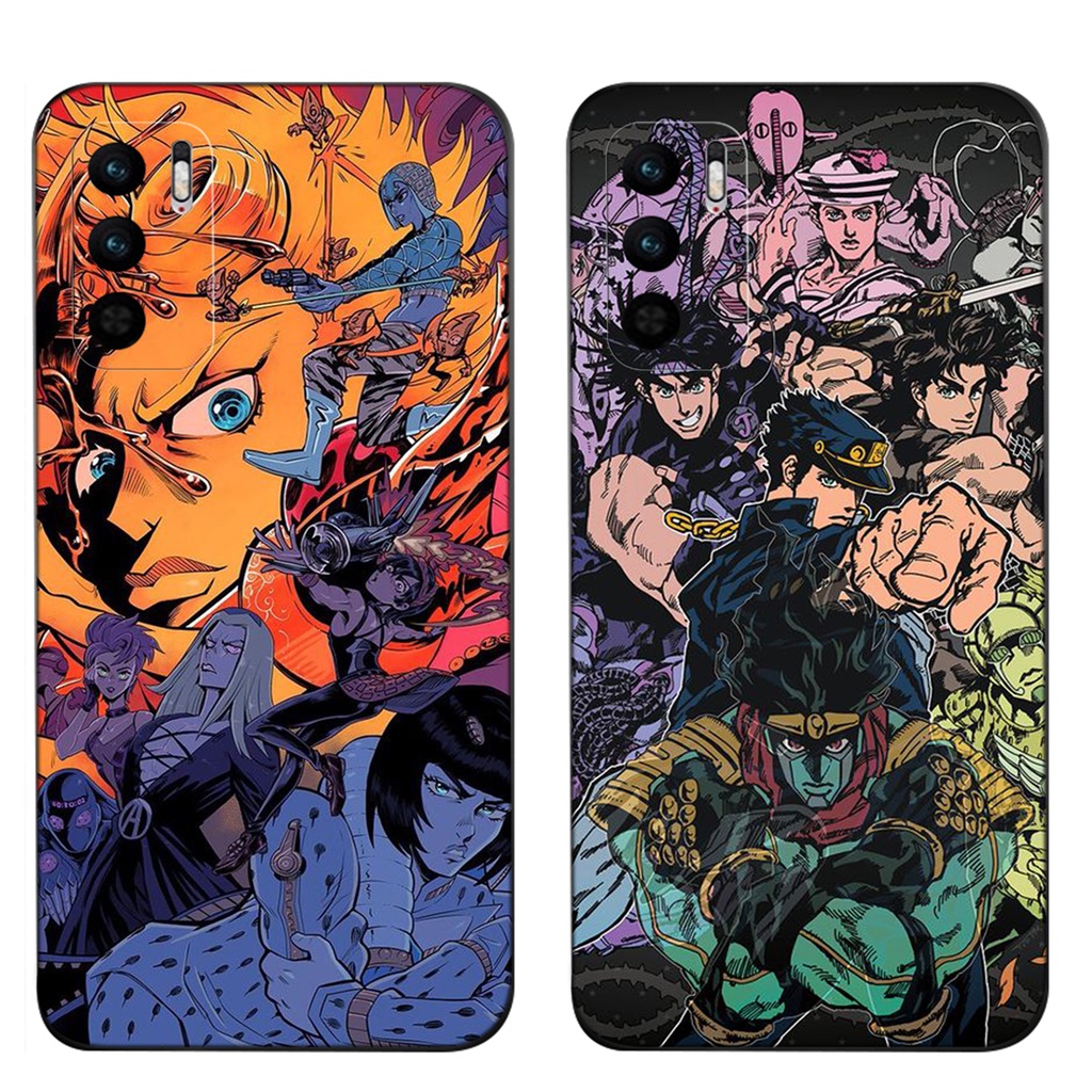 Ốp Điện Thoại Mềm Hình JoJo's Bizarre Adventure Mới Cho Samsung Galaxy A02s A03S A13 A33 A53 A73 Plus Lite JE132