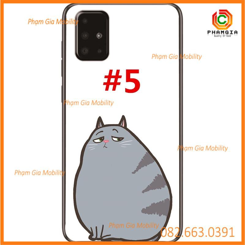 Mẫu ốp lưng chó yêu, mèo dễ thương Samsung Galaxy A91/A81/A71/A51/A21/A01 / Note 10 Lite/S10 Lite