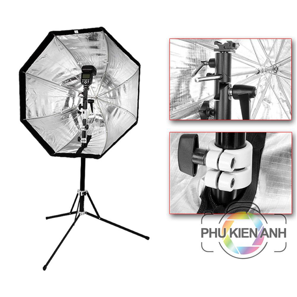 Softbox dù 60x90cm, 80x120cm, bát giác 80cm, 120cm, grip tổ ong