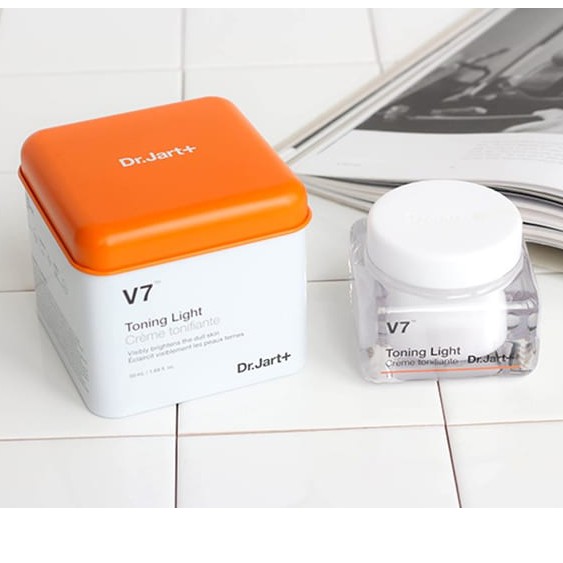 [Hộp Vuông] Kem dưỡng V7 Toning Light Dr.Jart+ 50ml