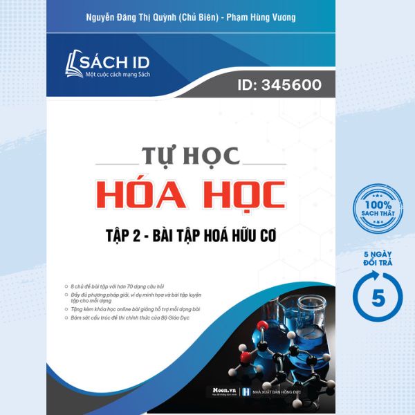 Sách Tham Khảo - Tự Học Hóa Học - Tập 2 - Bài Tập Hóa Hữu Cơ - MOON