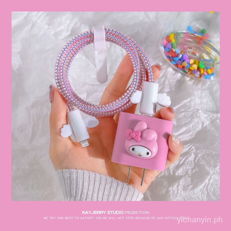 Vỏ bảo vệ hộp sạc + cáp có thể thay thế thích hợp cho iphone 11/12 promax 20W Bite pad2020