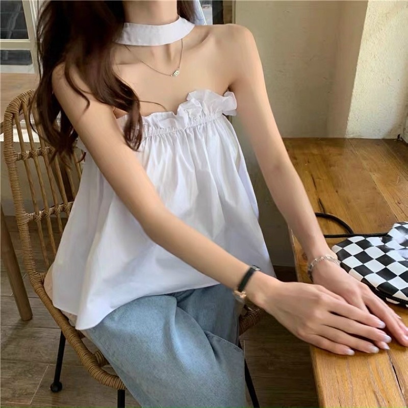 Áo Kiểu Tròng Cổ Phong Cách Ulzzang A61