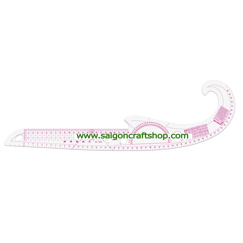 Thước cong - curve ruler 10