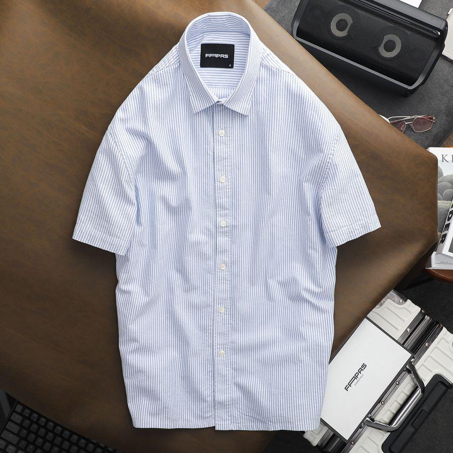 Áo Sơ Mi Novi Ngắn Chất Linen Mỏng Nhẹ Thoáng Mát Form Relaxed - FAPAS