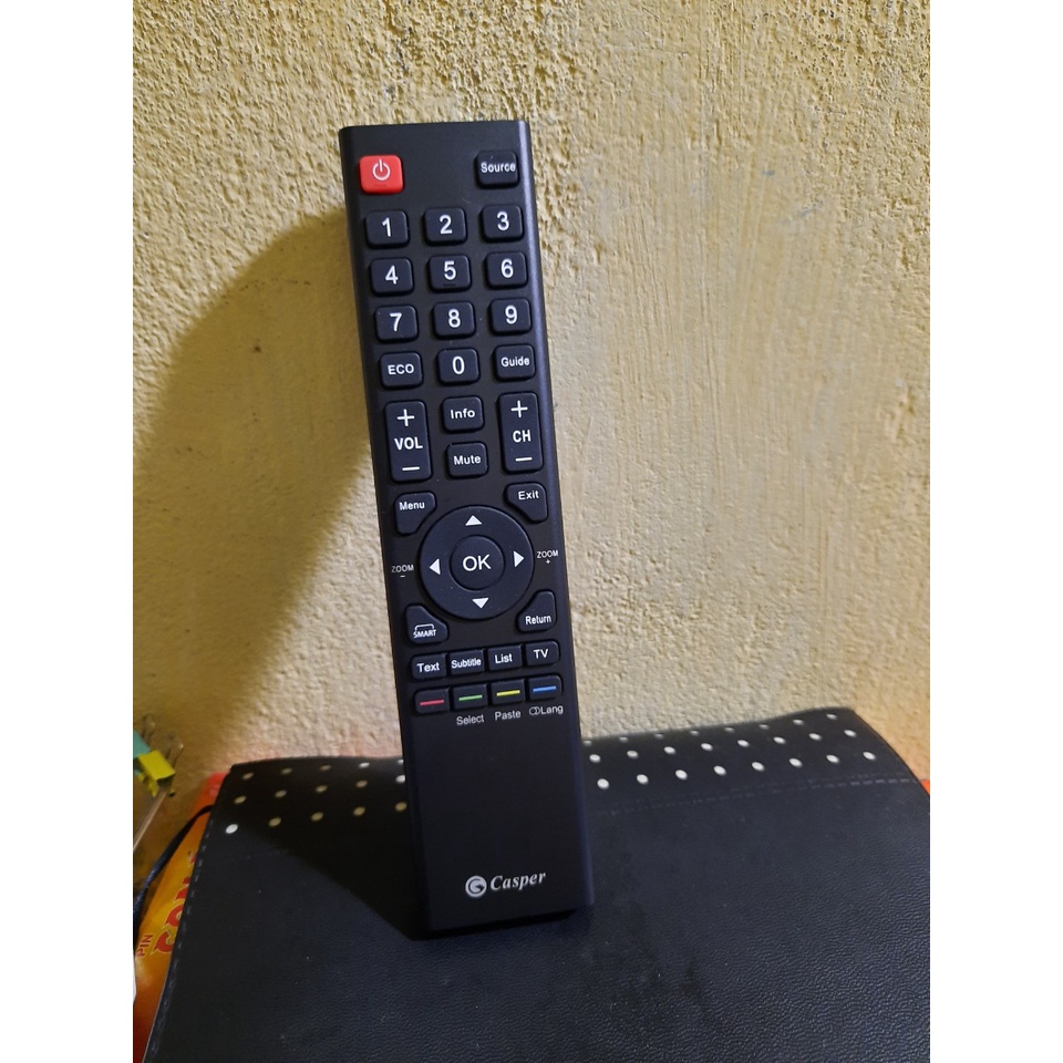 Remote Điều khiển TV Casper- Hàng chính hãng Casper mới 100% Tặng kèm Pin