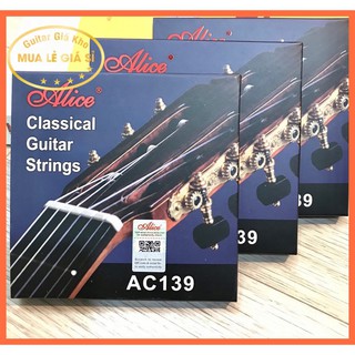 Bộ 6 Dây đàn guitar Classic Alice AC-139
