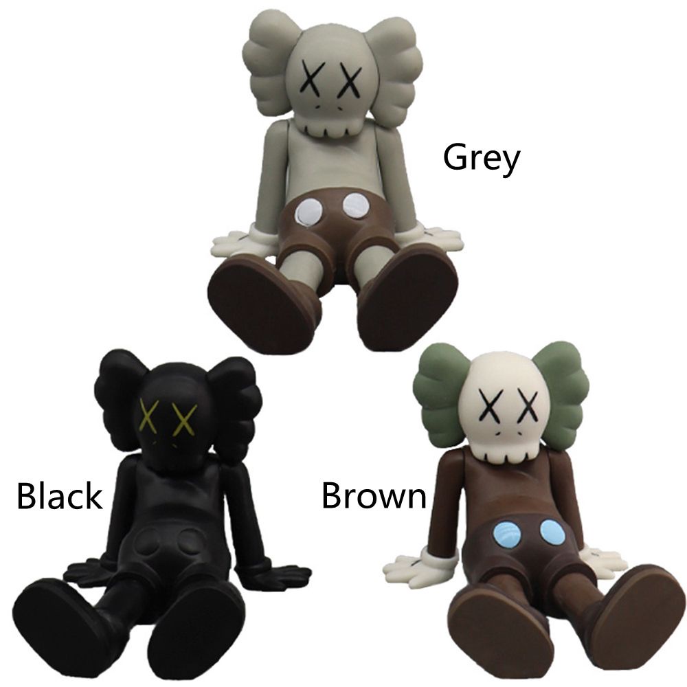 MUVAKO Mô Hình Búp Bê Kaws Mini 10cm Nhiều Màu Sắc Dùng Trang Trí