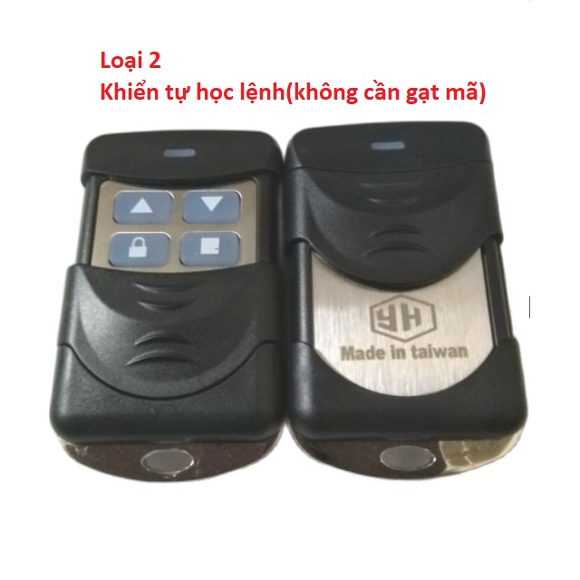Điều khiển cửa cuốn mã gạt 315 chính hãng