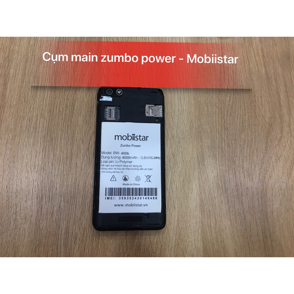 Cụm main Zumbo power - Mobiistar