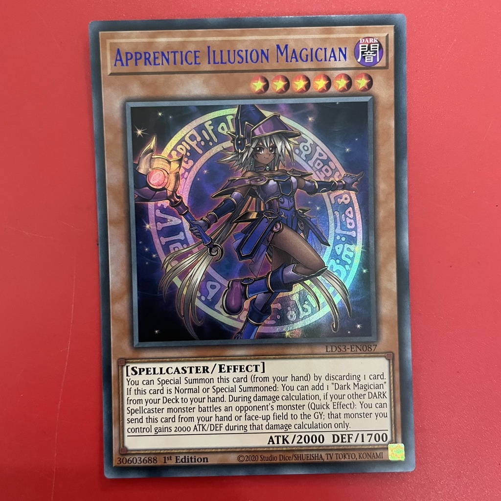Thẻ Bài Yugioh Chính Hãng] Apprentice Illusion Magician