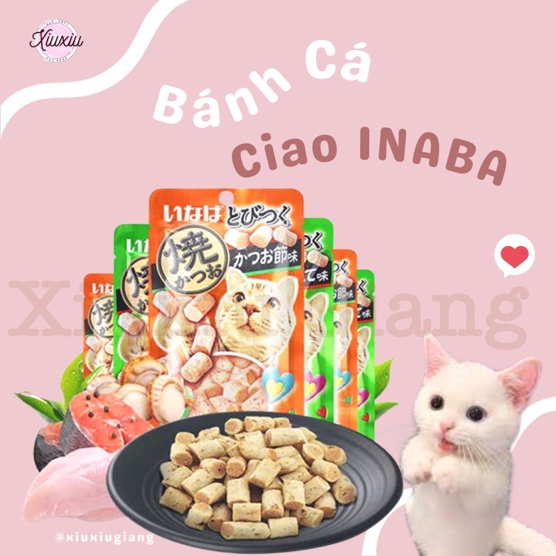 Bánh Cá Ciao Inaba Churu Cho Mèo 30gr - Xiuxiu Giang