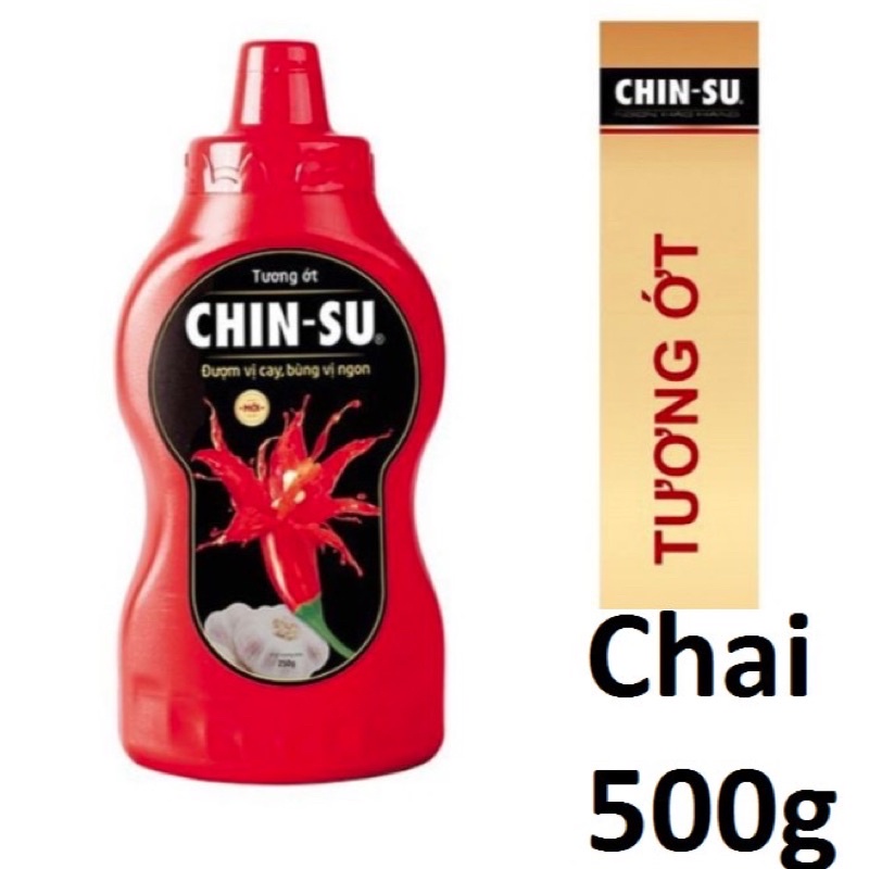 Tương ớt chinsu 500g chai lớn