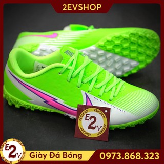 [FreeShip] [Tặng Tất/Túi] Giày Đá Bóng 𝗧𝗙 𝗡𝗶𝗸𝗲 𝗠𝗲𝗿𝗰𝘂𝗿𝗶𝗮𝗹 𝟭𝟰 Xanh Lá Đã Khâu