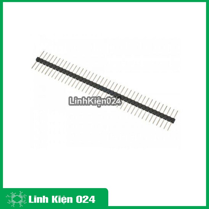 Bộ 10 Thanh Jump Đực Đơn 1x40P 2.54mm ( Đen )