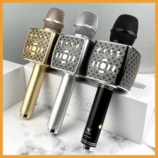 [Hàng Nhập Khẩu] Micro Karaoke YS 95 kết nối bluetooth Tích Hợp Loa Bass Không Dây Dùng Hát Tại Nhà Hoặc Livetream