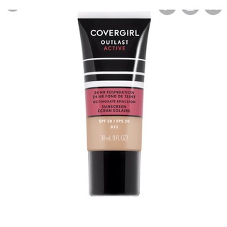 (Hàng tăng không bán) Kem nền Covergirl Outlast Active-Tone 840 da sáng tự nhiên