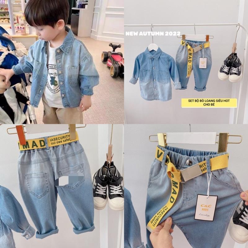 SET BỘ BÒ LOANG SIÊU HOT CHO BÉ