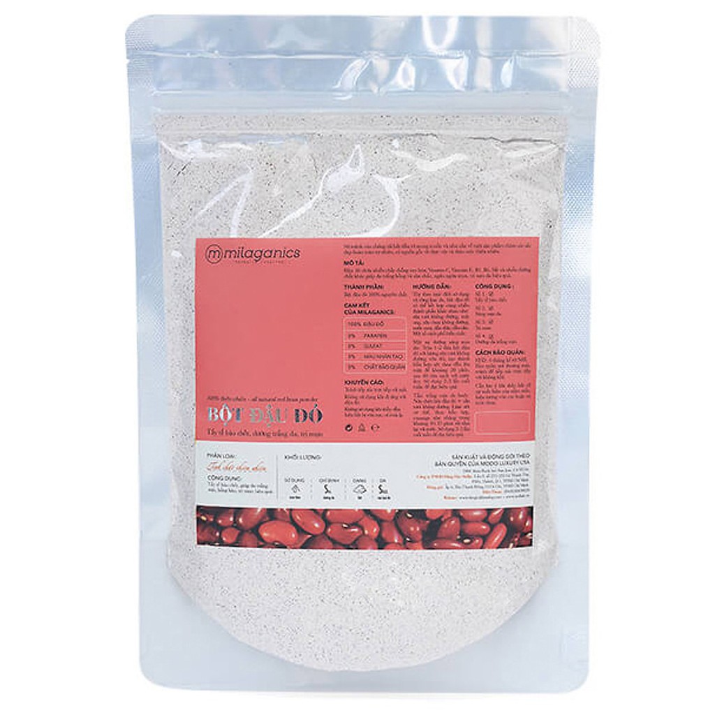Bột Đậu đỏ MILAGANICS 200g