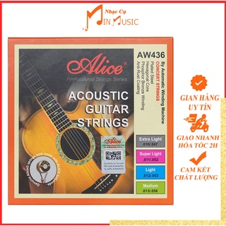 Mua Dây đàn guitar acoustic Alice AW436 I Dây Sắt Size Chuẩn  Hàng Cao Cấp Chính Hãng