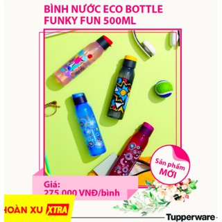 Bình nước eco bottle funky fun 500ml tupperware