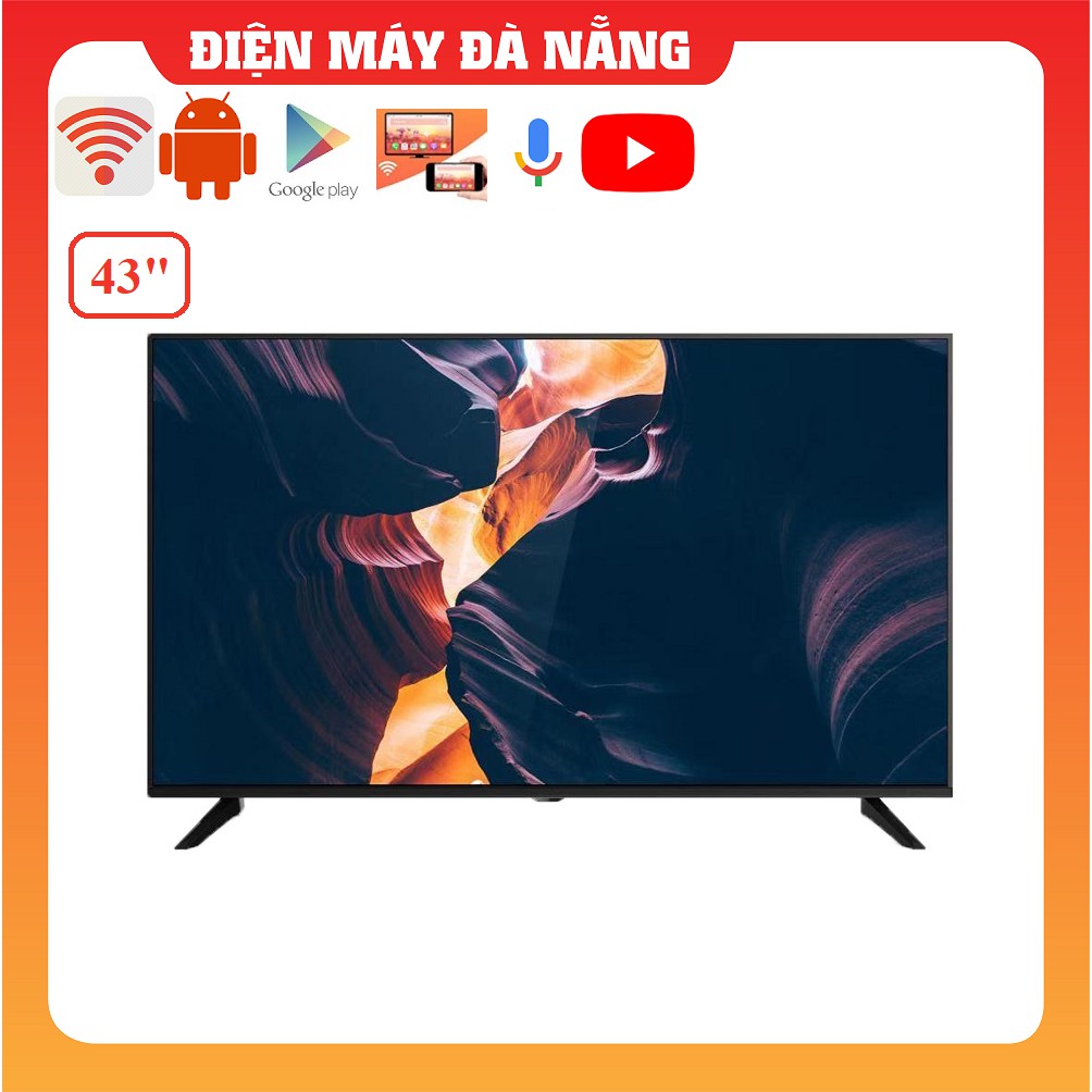 🔴 Smart Tivi Asanzo 43 inch 43SL600 ✅ Android 9, Youtube, Wifi, Full HD, Model 2020