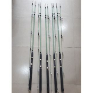 Cần 2 Khúc Đặc Trong Suốt, Cần Câu Cá 1m8 - 2m7